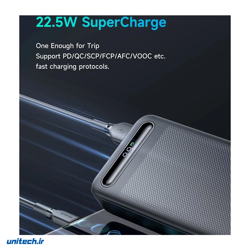 پاوربانک 22.5 وات مک دودو مدل MC389 ظرفیت 20000 میلی آمپر ساعت8